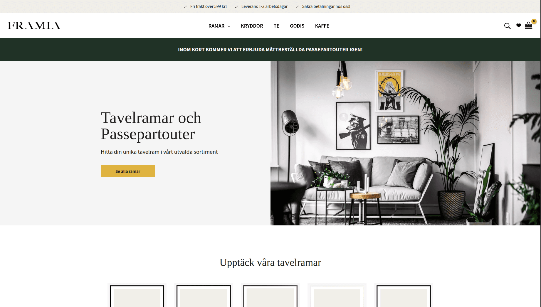Framia website screenshot